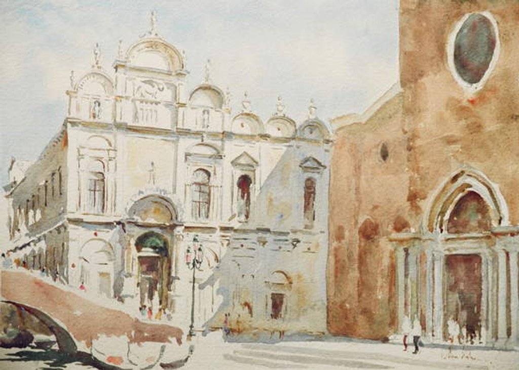 Detail of 789 Scuola di S. Marco by Clive Wilson