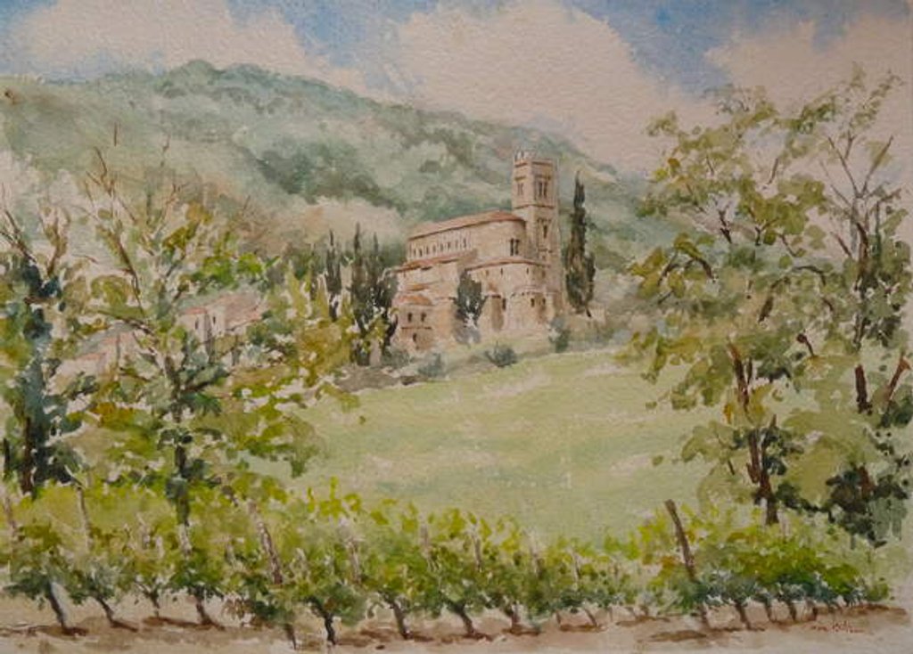 Detail of 884 May at S. Antimo by Clive Wilson