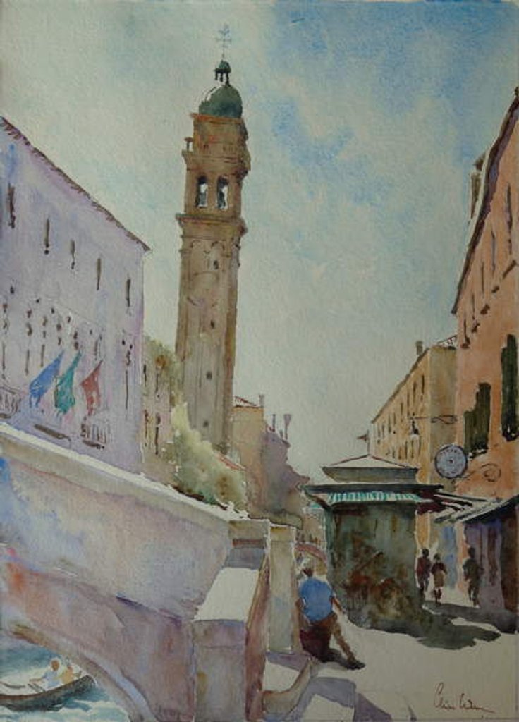 Detail of 888 S. Giorgio dei Greci by Clive Wilson