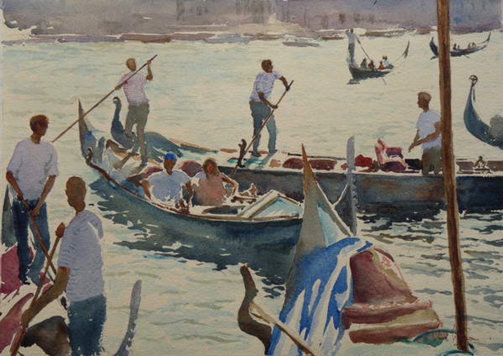 Detail of 890 Tight manoeuvring by Clive Wilson