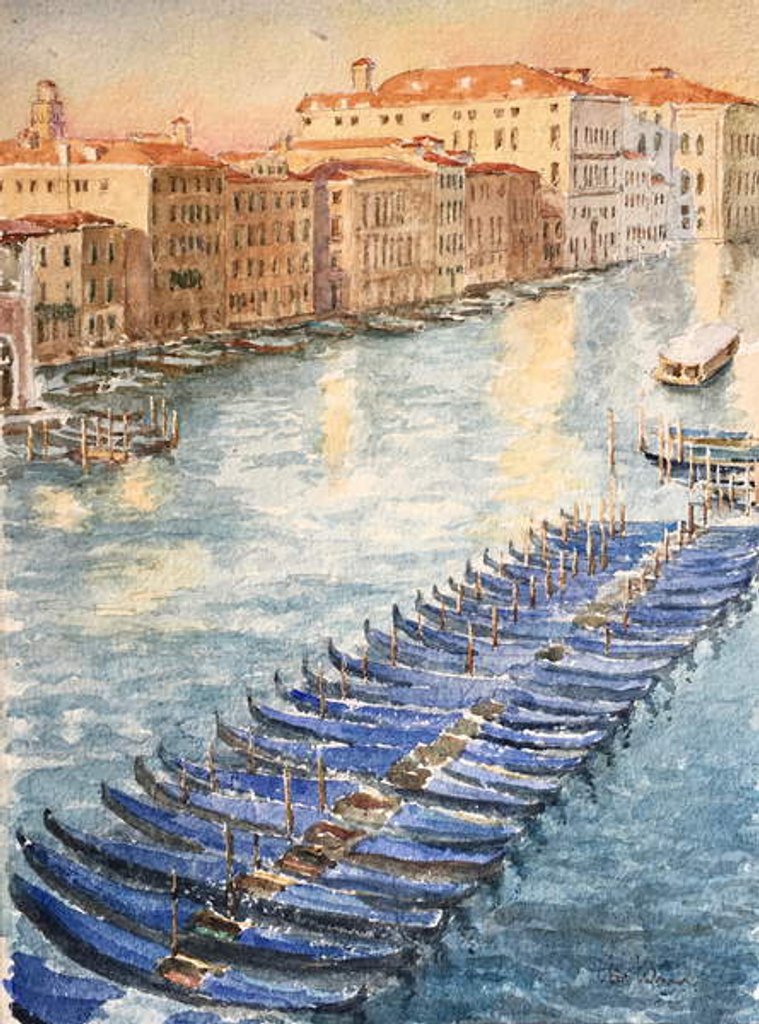 Detail of 998 December sunrise from Palazzo Michiel dal Brusa by Clive Wilson