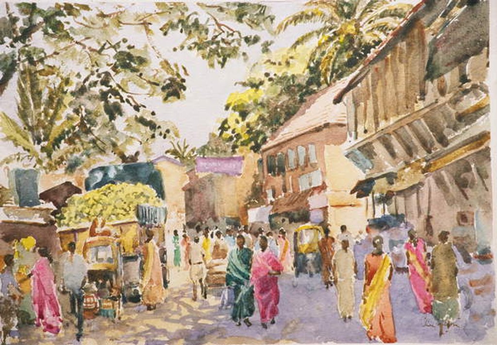 Detail of 609 Shopping in Gujarati Rd by Clive Wilson