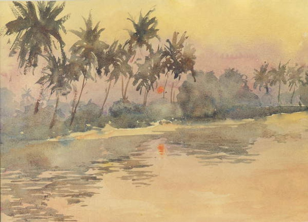 Detail of 617 Sunrise, mist rising by Clive Wilson