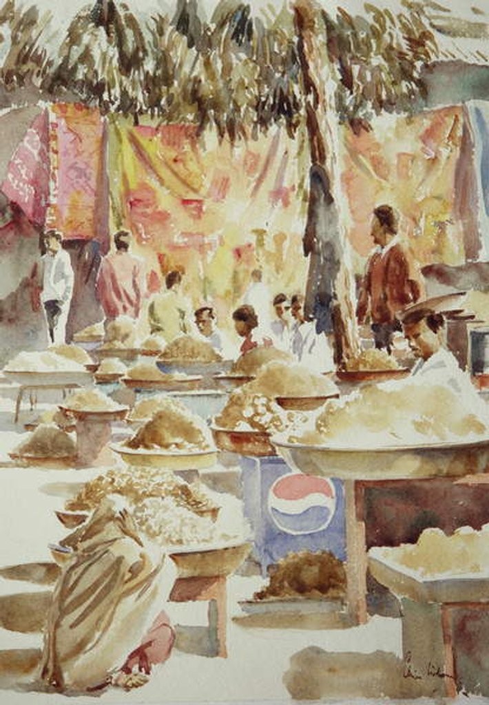 Detail of 665 Nuts, seeds and wallhangings by Clive Wilson