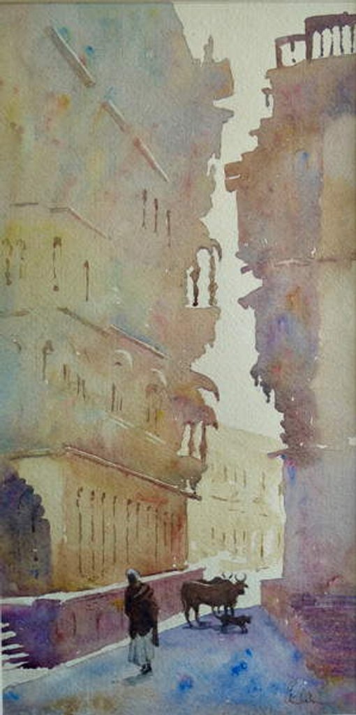 Detail of 816 Haveli sunrise by Clive Wilson