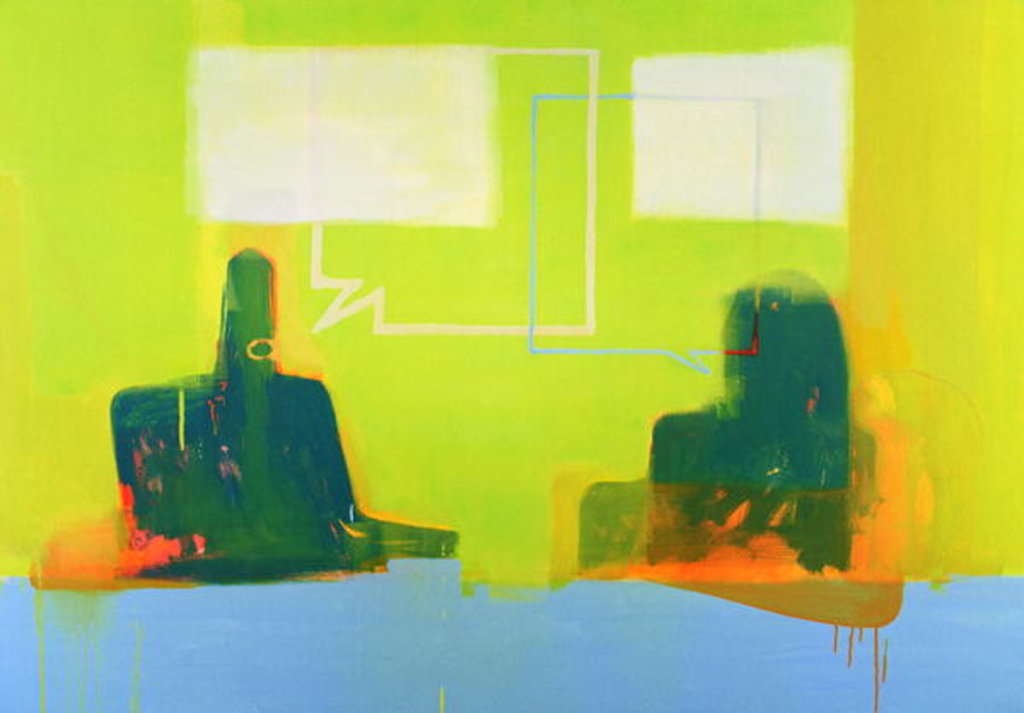 Detail of Dialogue by Daniel Cacouault