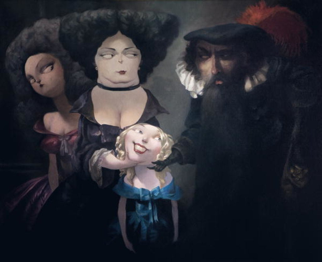 Detail of The proposal by Daniel Cacouault