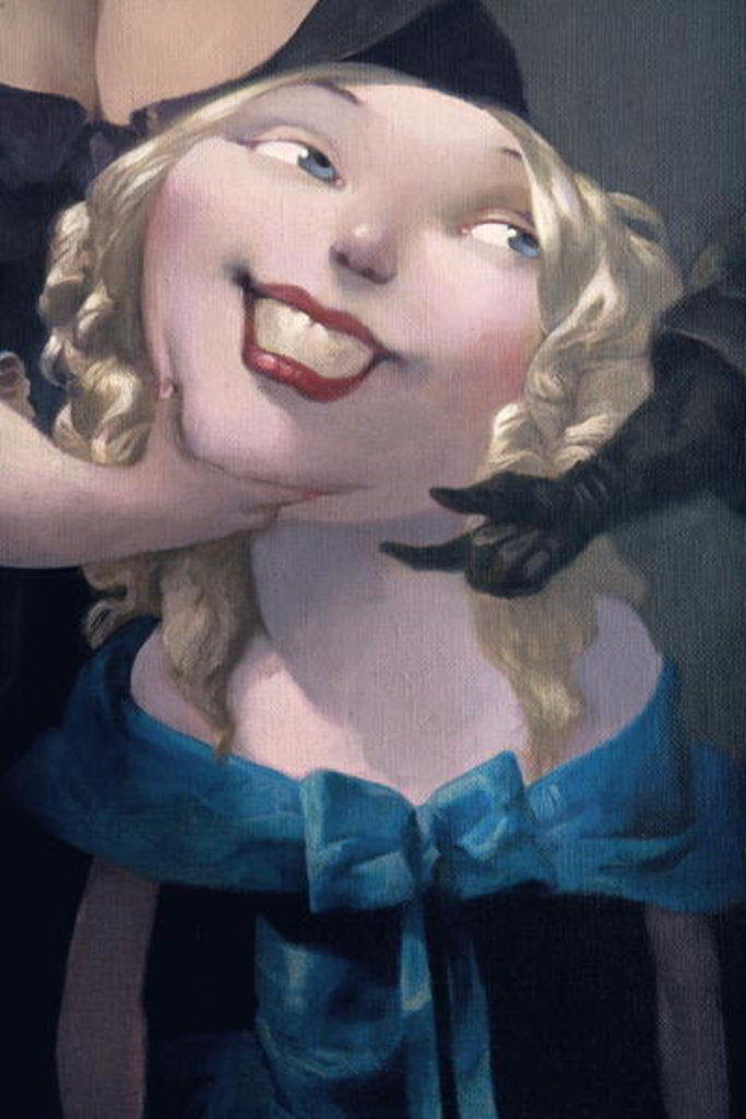 Detail of The proposal, detail by Daniel Cacouault