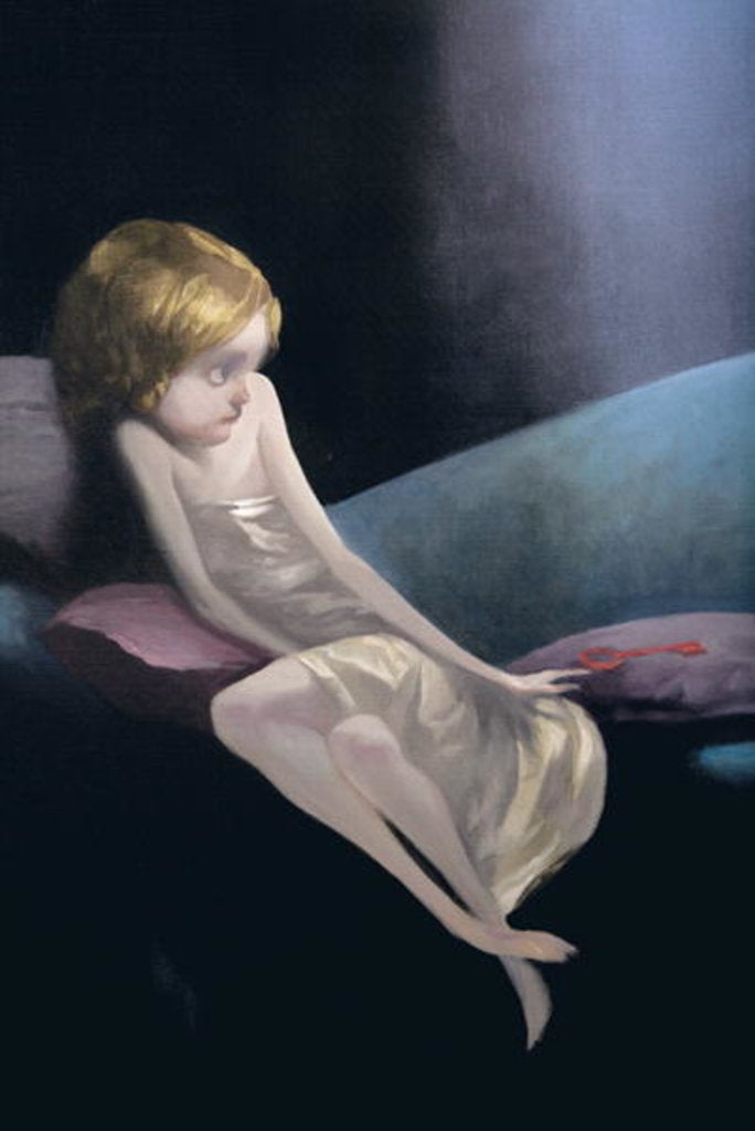 Detail of The Young Bride and the Dead Wives, detail by Daniel Cacouault