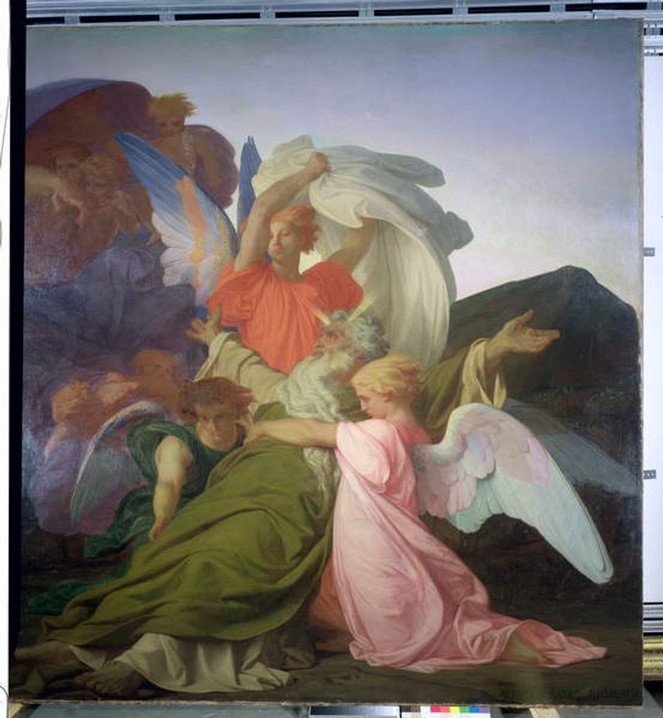 Detail of The Death of Moses, 1851 by Alexandre Cabanel