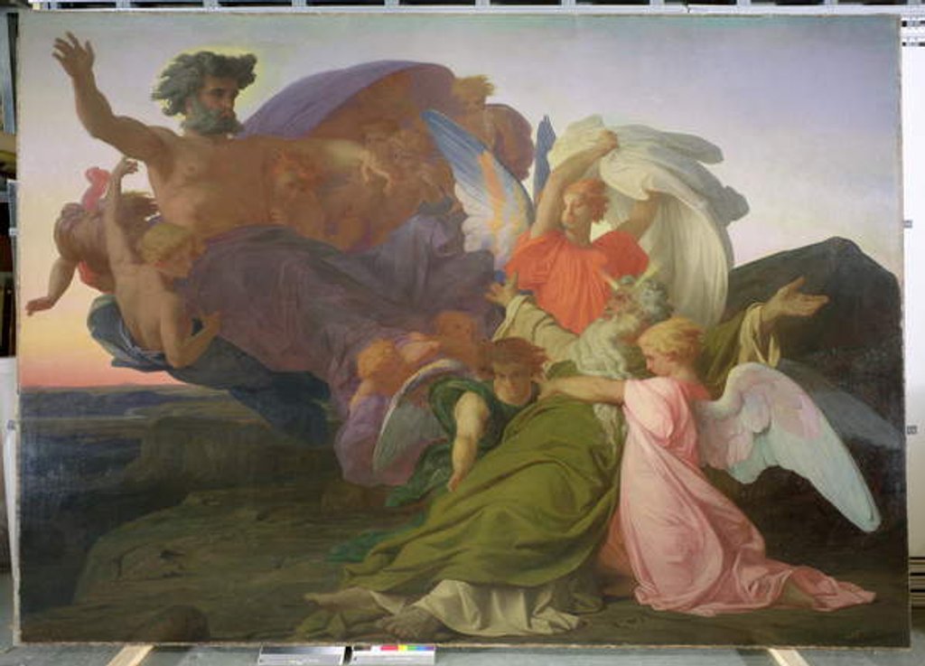 Detail of The Death of Moses, 1851 by Alexandre Cabanel