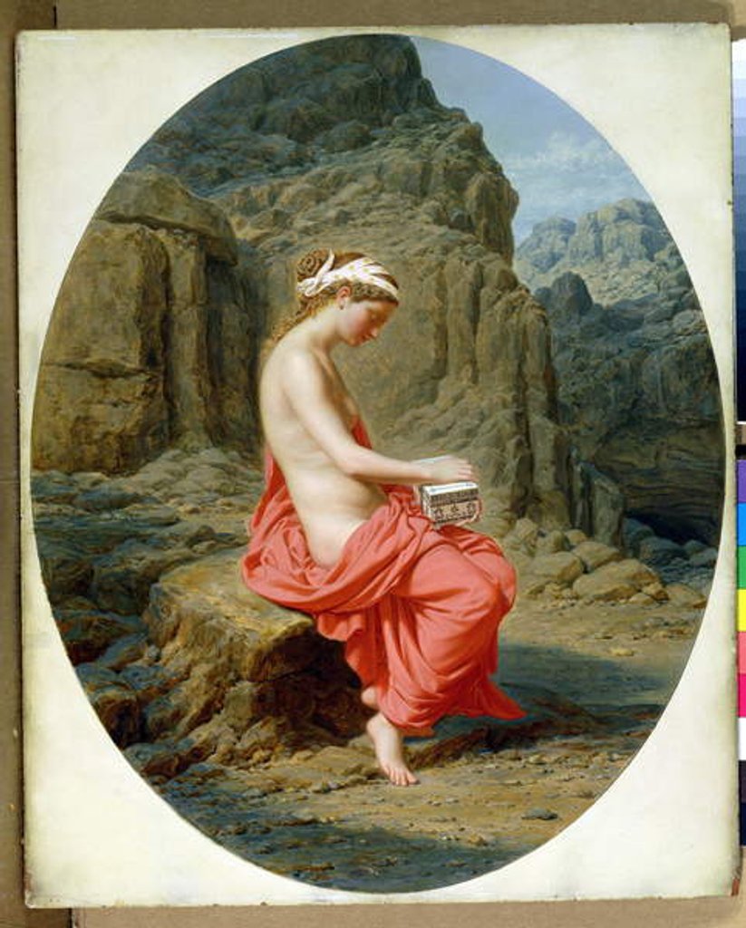 Detail of Pandora's Box by Paul-Cesaire Gariot