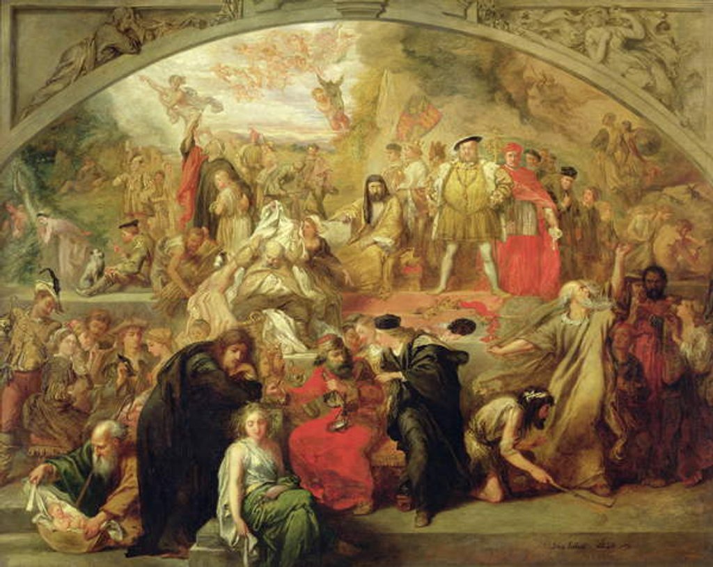 Detail of The Plays of William Shakespeare, 1849 by John Gilbert