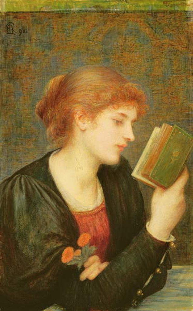 Detail of Love Sonnets, 1894 by Marie Spartali Stillman