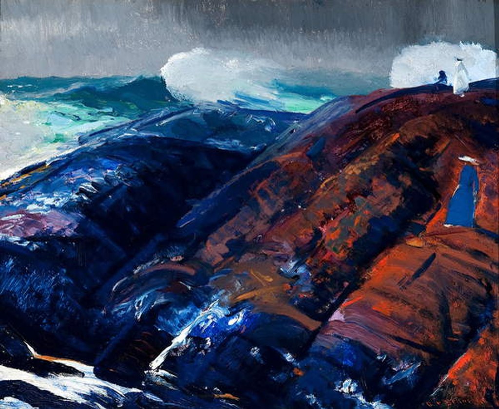 Detail of Summer Surf, 1914 by George Wesley Bellows
