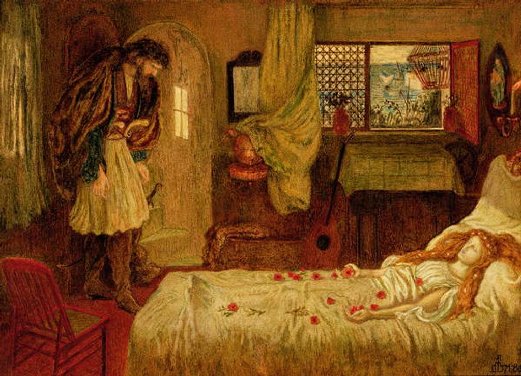 Detail of The Corsair's Return, 1870-71 by Ford Madox Brown
