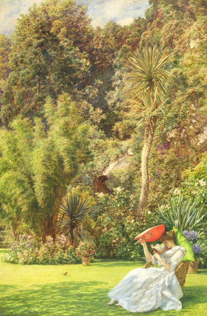 Detail of In a Garden, 1891 by Edward John Poynter