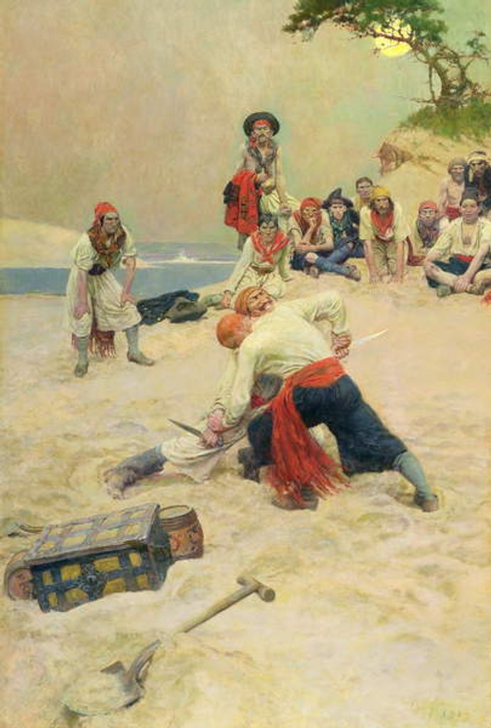 Detail of Which Shall Be Captain?, 1908 by Howard Pyle