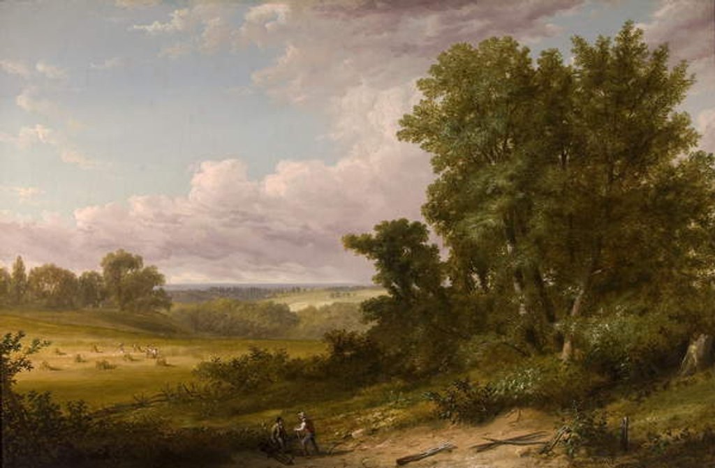 Detail of Brandywine Battlefield, 1867 by Russell William Thompson Smith