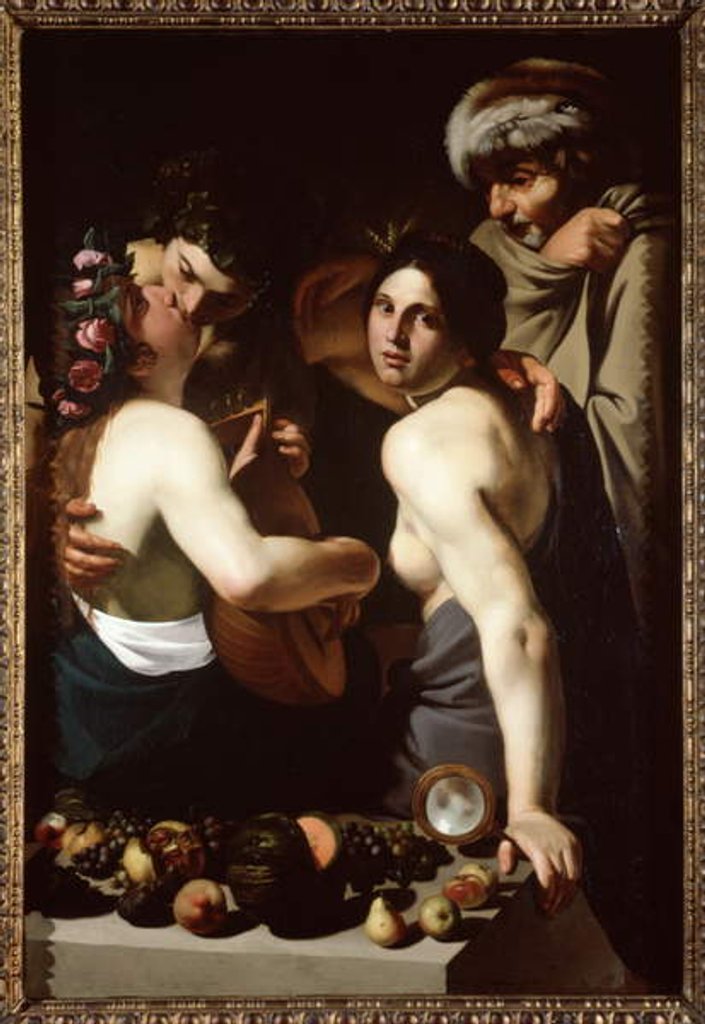 Detail of Allegory on the Four Seasons, c.1610 by Bartolomeo Manfredi