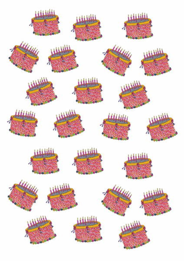 Detail of Birthday Cake by Daisy de Villeneuve