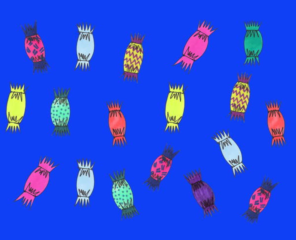 Detail of Sweets, 2017 by Daisy de Villeneuve