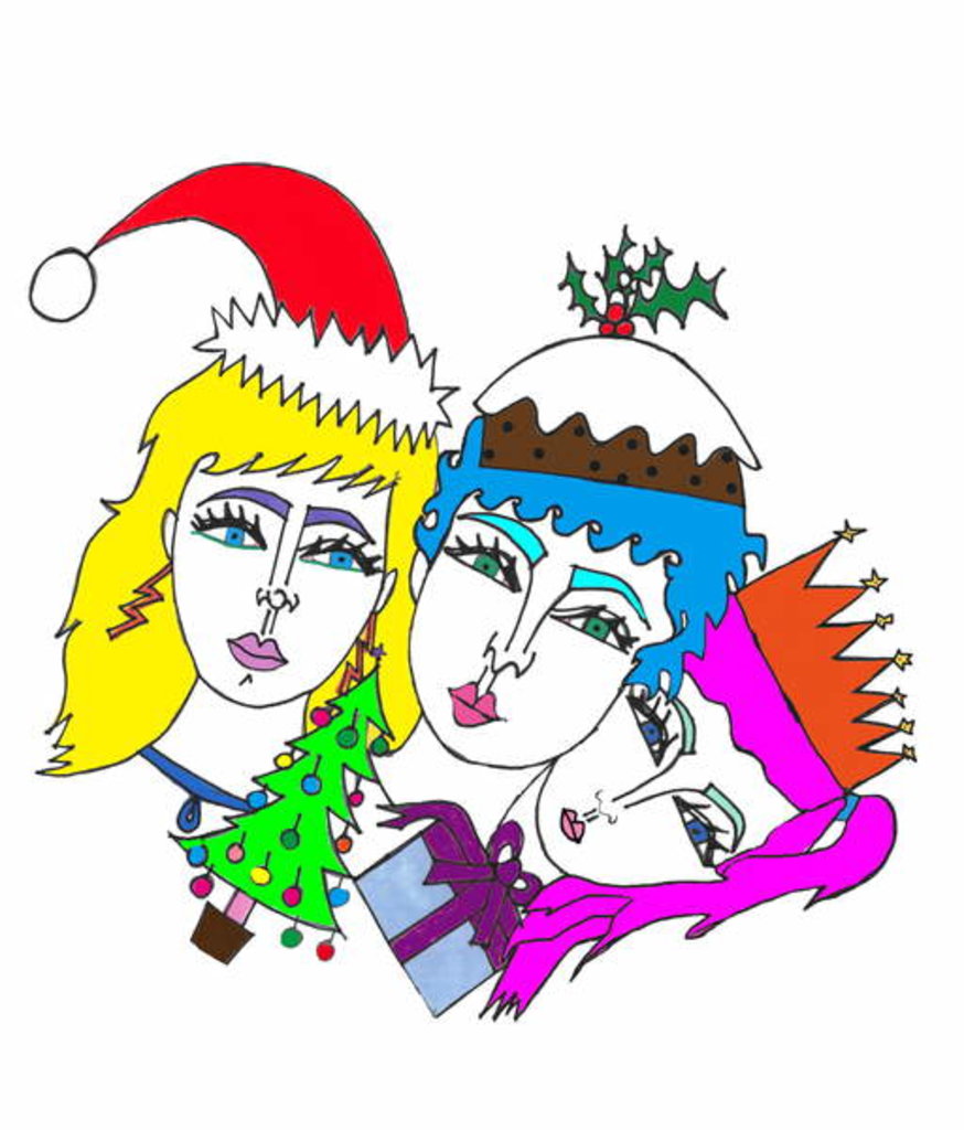 Detail of Christmas, 2018 by Daisy de Villeneuve