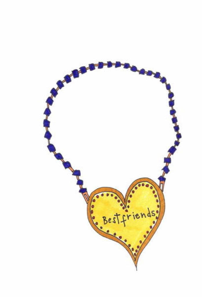 Detail of Bestfriends by Daisy de Villeneuve