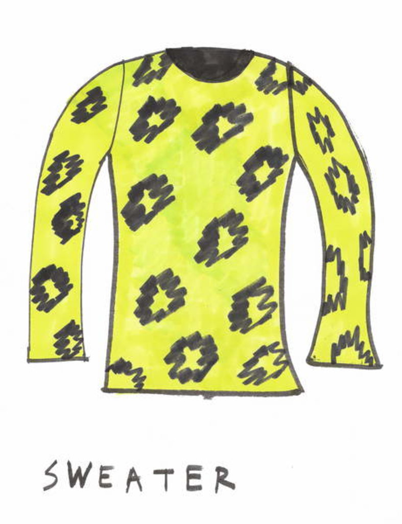 Detail of Sweater by Daisy de Villeneuve