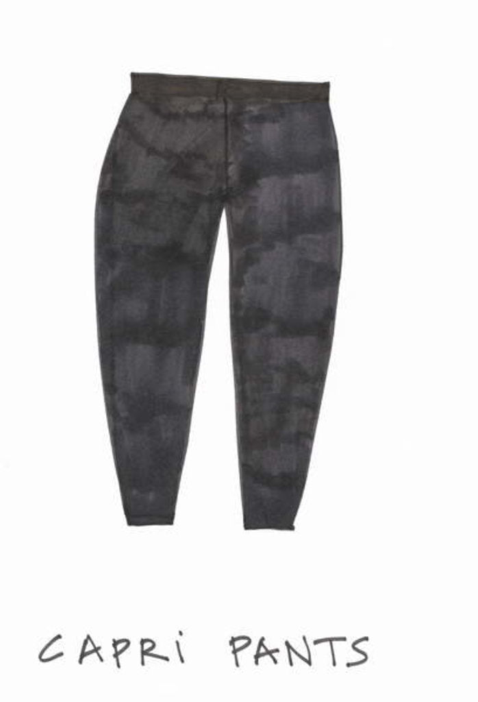 Detail of Capri Pants by Daisy de Villeneuve