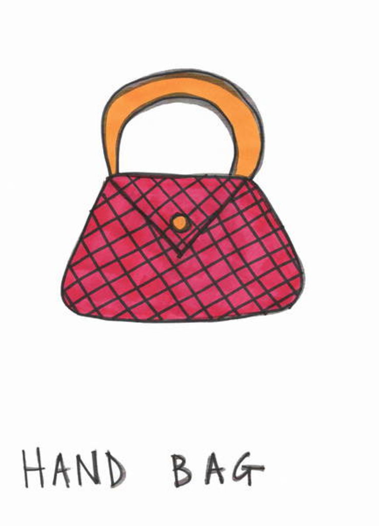 Detail of Hand Bag by Daisy de Villeneuve