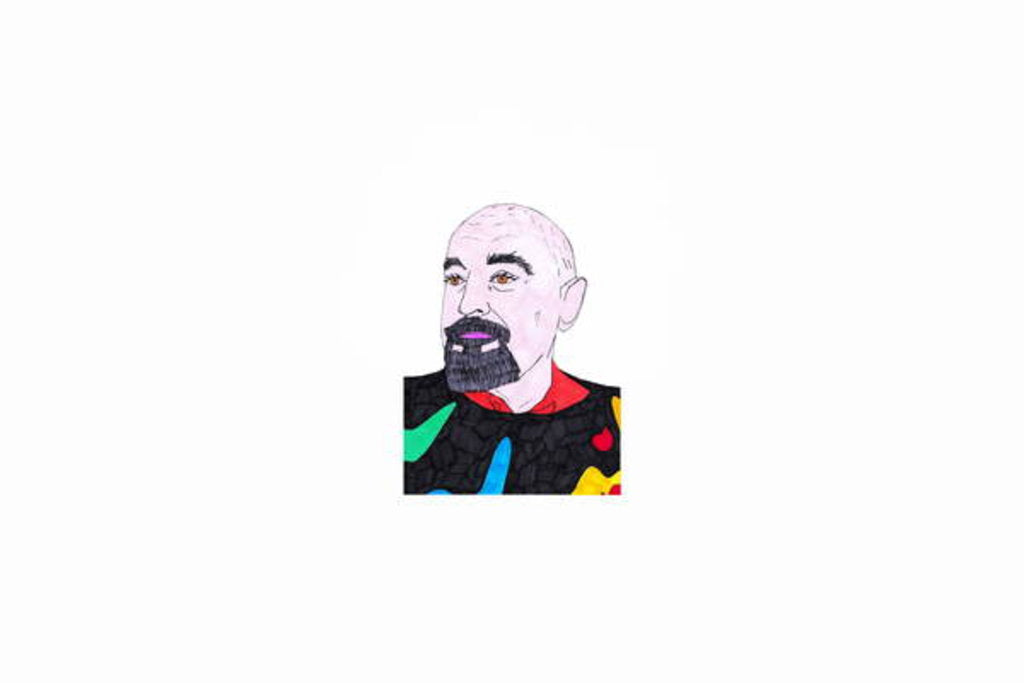 Detail of Stevan, 2018 by Daisy de Villeneuve