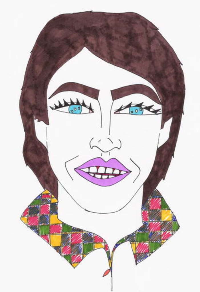 Detail of Guy by Daisy de Villeneuve