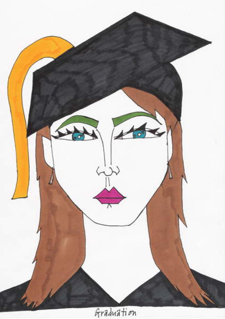 Detail of Graduation by Daisy de Villeneuve