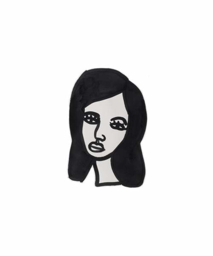 Detail of Dark Haired Girl by Daisy de Villeneuve