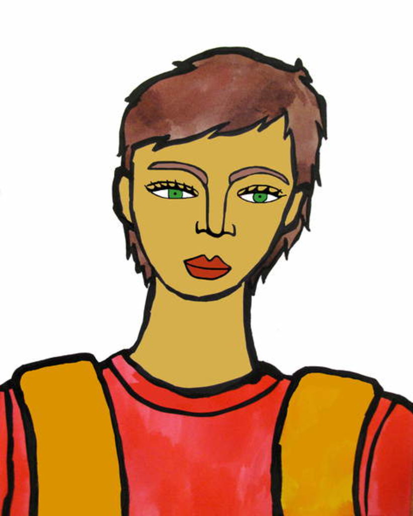 Detail of Boy by Daisy de Villeneuve