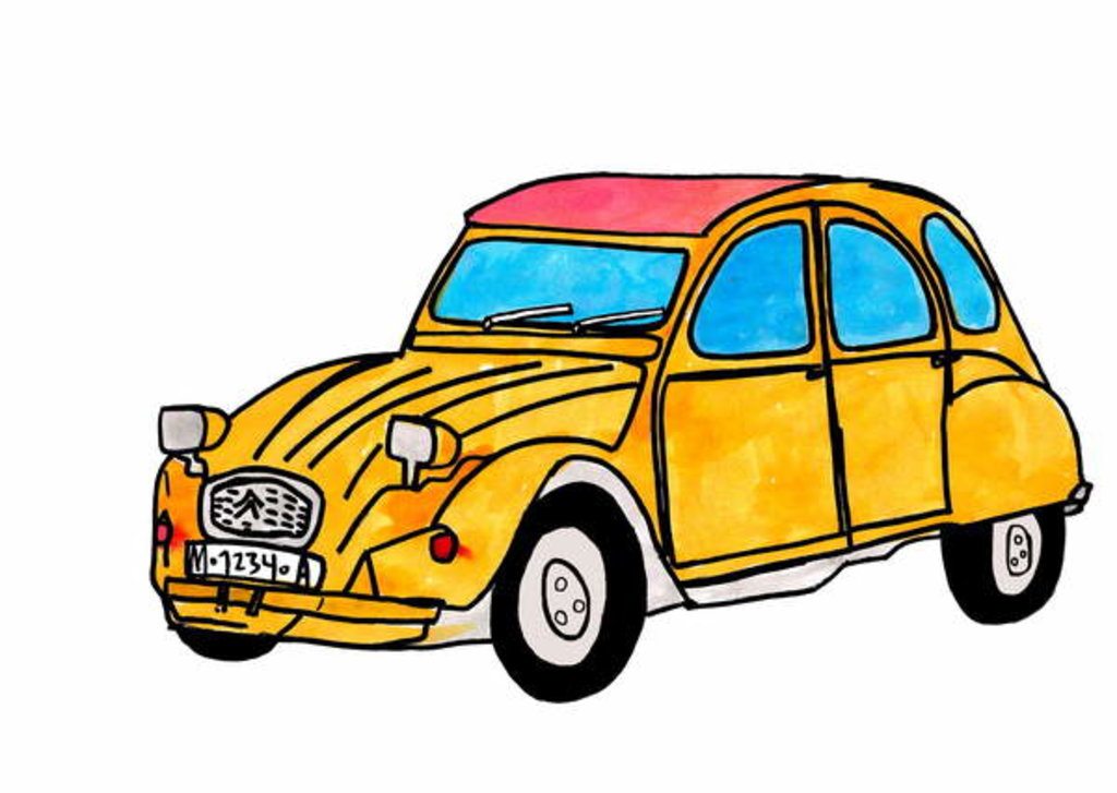 Detail of Citroen by Daisy de Villeneuve