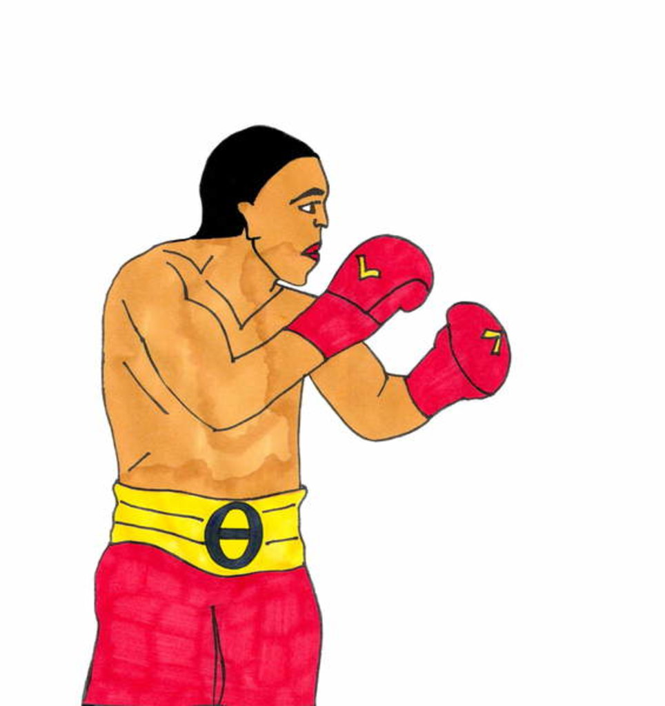 Detail of Boxer by Daisy de Villeneuve