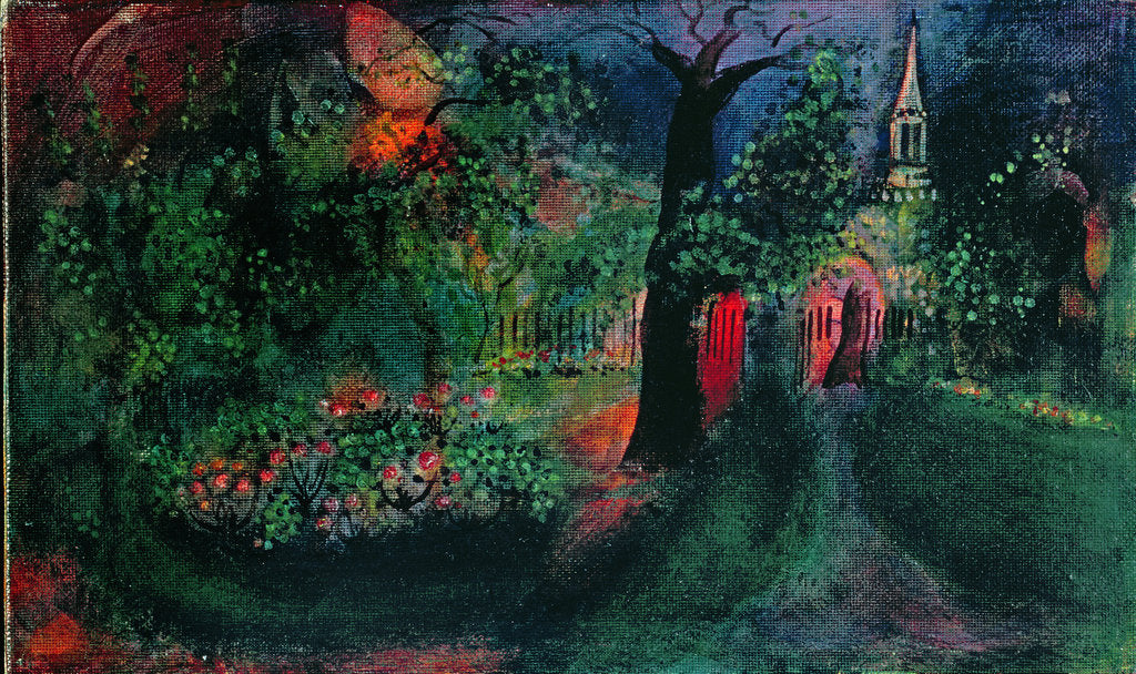 Detail of St. Mary's Church, Rotherhithe by Jane Deakin