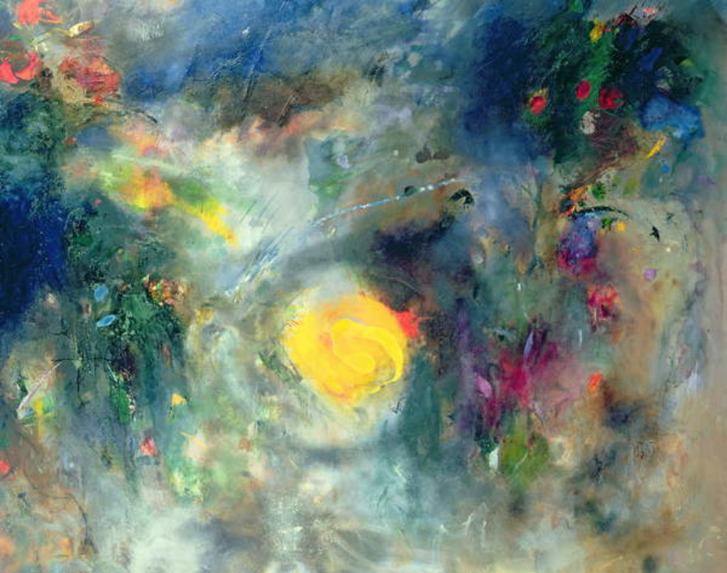 Detail of The Sacred Spiral, 1988 by Jane Deakin