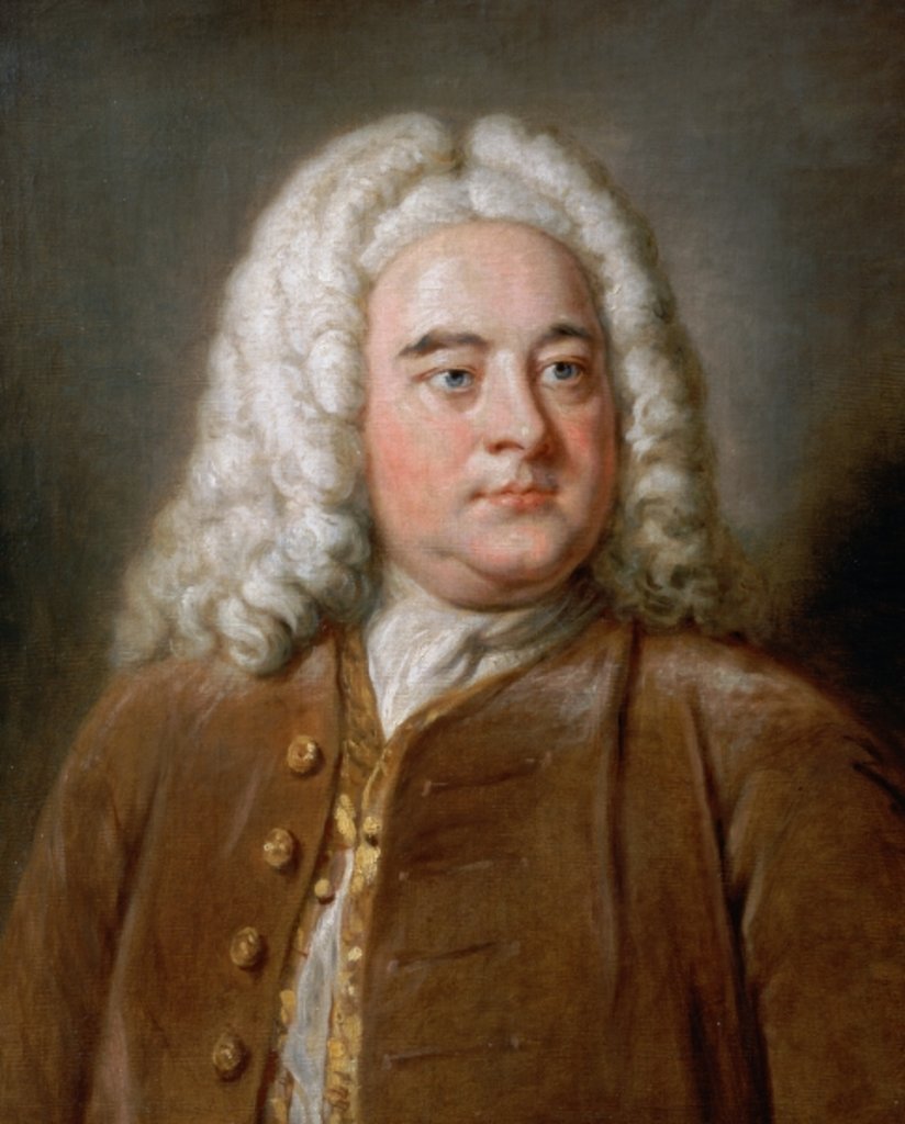 Detail of Portrait of George Frederick Handel by William of Bath Hoare