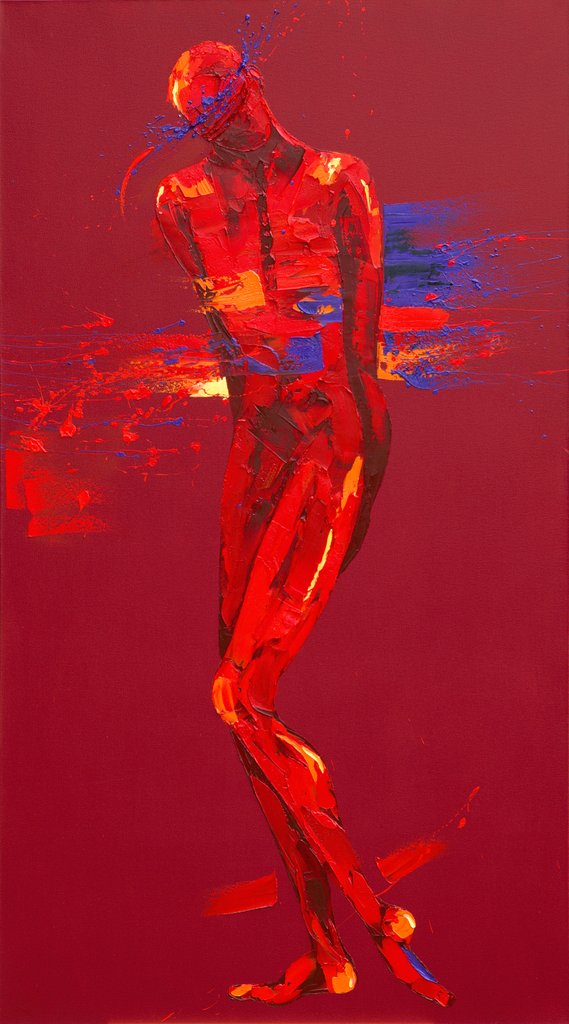 Detail of Jesus is Stripped - Station 10, 2005 by Penny Warden