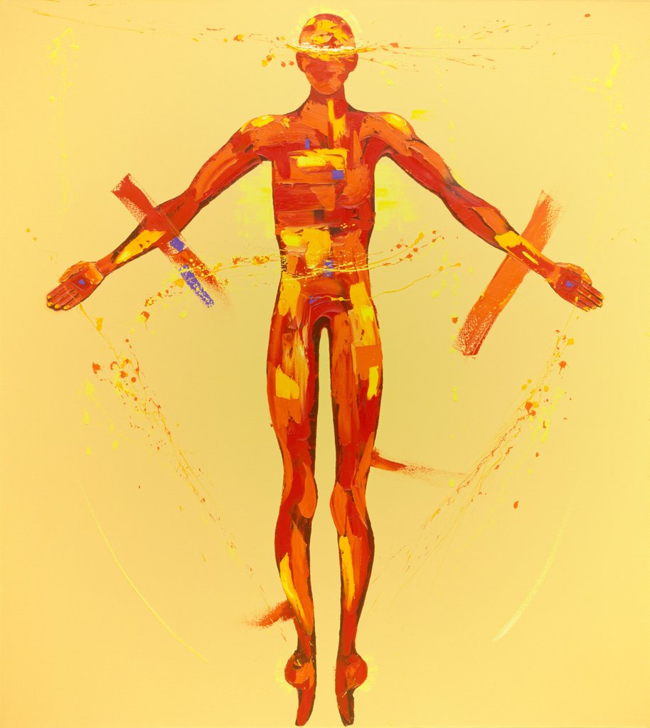 Detail of The Resurrection - Station 15, 2005 by Penny Warden