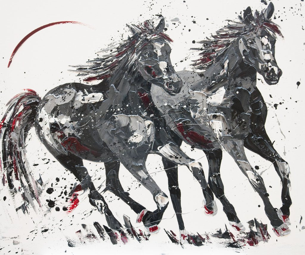 Detail of Spring in the Shadows, 2016 by Penny Warden