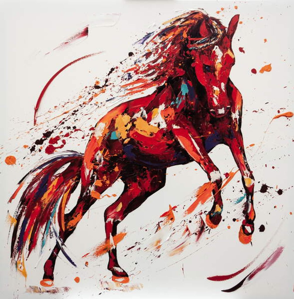 Detail of Free Spirit, 2018 by Penny Warden