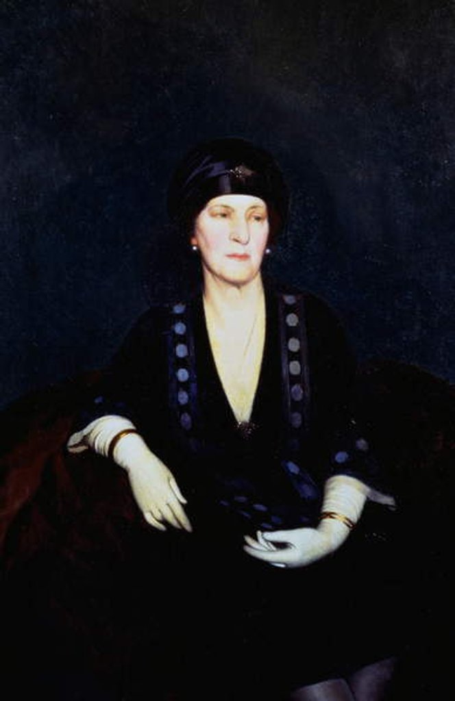 Detail of Portrait of Alaide Banti, 1926 by Oscar Ghiglia