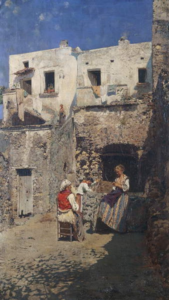 Detail of The sun by Rubens Santoro