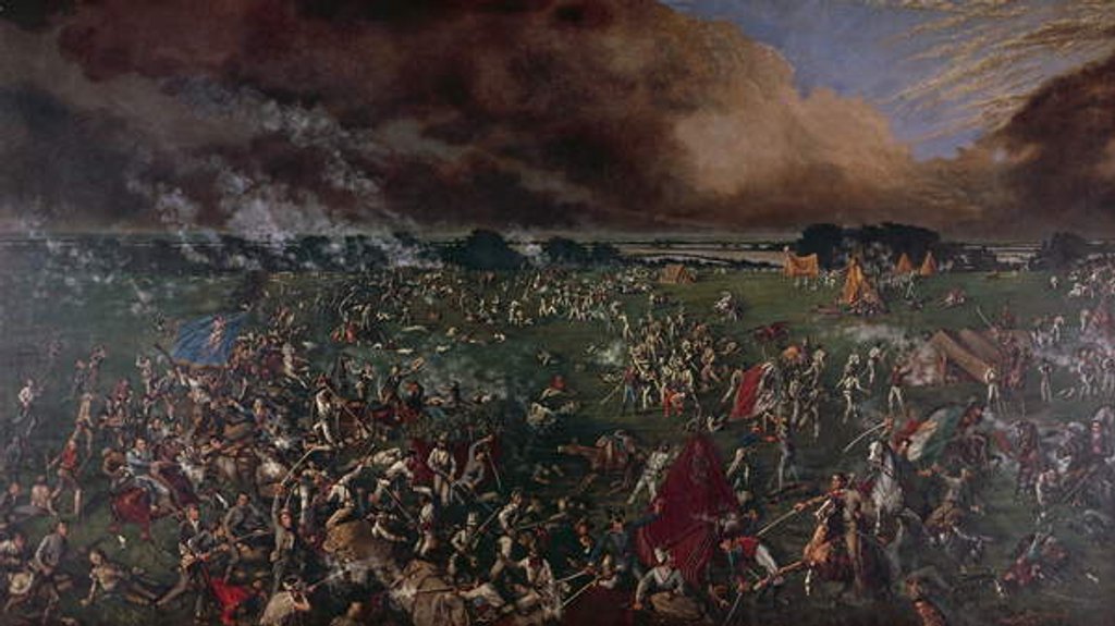 Detail of The Battle of San Jacinto 1836, 1895 by Henry Arthur McArdle