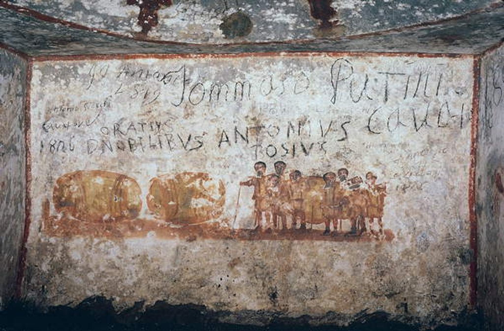 Detail of The Coopers, Cubiculum of the Bottai by Roman