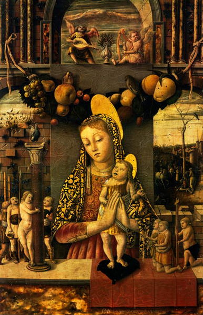 Detail of Madonna of the Passion, c.1460 by Carlo Crivelli